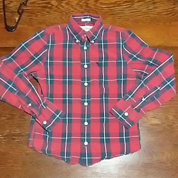 abercrombie kids Other - Abercrombie boys button-up shirt size M